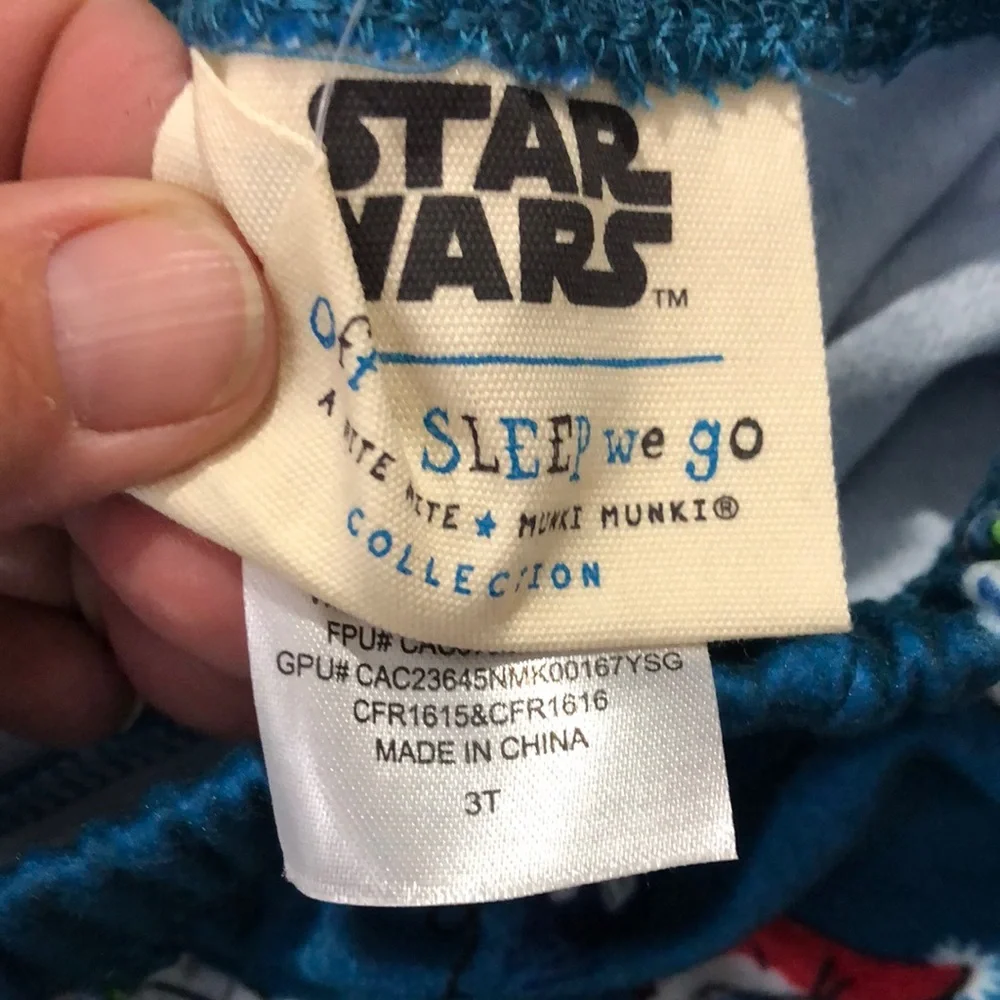 NEW Star Wars Christmas R2-D2 Toddler Boys 2 Piece Pajamas Set, Size 3T